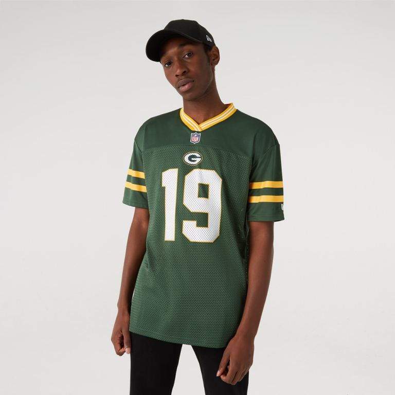 Ropa New Era Nfl Verdes - Bay Packers Oversized Khaki Jersey 08937GSXF